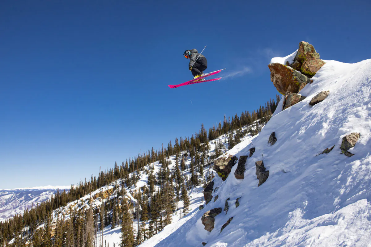 Catching some air in Snowmass. (Jeremy Swanson/Snowmass Tourism)