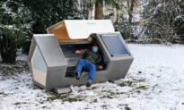 Sleeping Pods Installed in a German City to Protect Homeless People From Freezing Winter