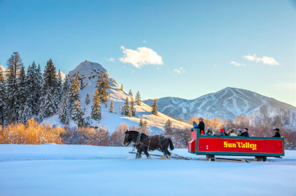 sleigh ride sun valley