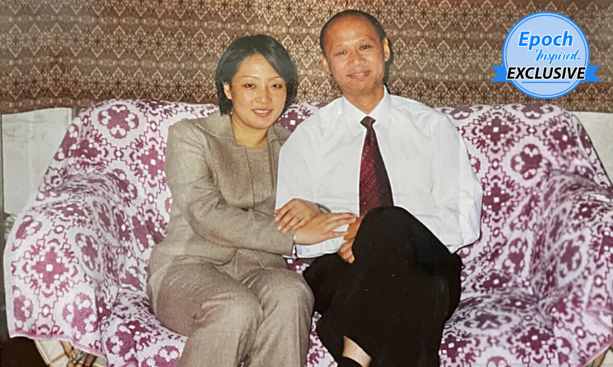 Ying Li, 51, with her husband, Grant Lee, 58. Ying was persecuted in communist China two decades ago for refusing to give up her faith in the Falun Gong spiritual school before Grant rescued her to Australia in November 2003.(Courtesy of Ying Li and Grant Lee)