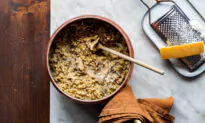 Orzotto ai Funghi (Mushroom Barley Risotto)