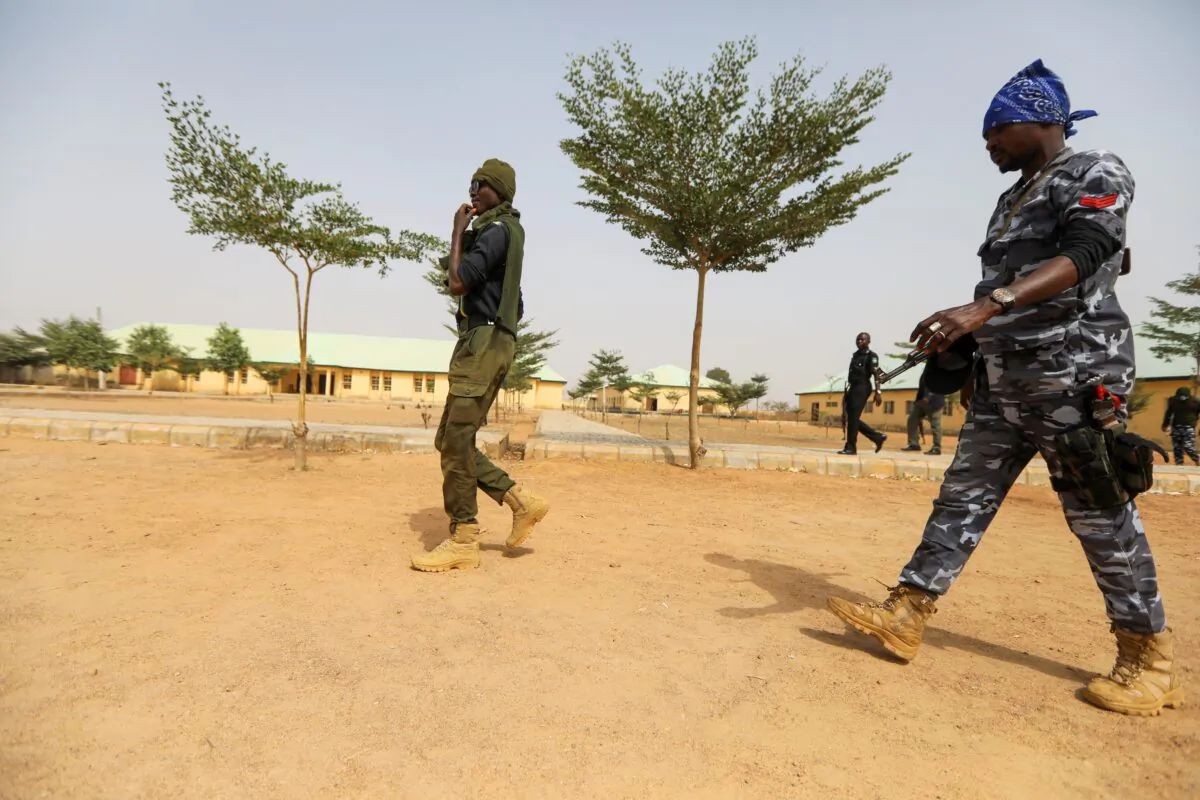 Nigerian police officers in a file photo. (Afolabi Sotunde/Reuters)