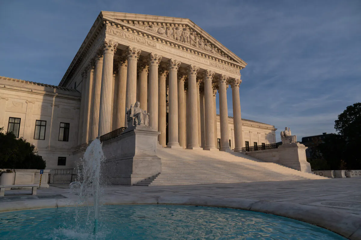 The Supreme Court is seen in Washington on Nov. 5, 2020. (J. Scott Applewhite/AP Photo)