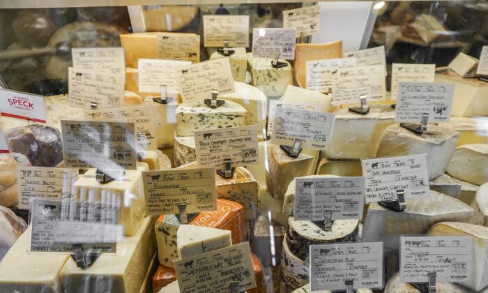 The Cheese Shop in Des Moines, Iowa. (Crystal Shi/The Epoch Times)