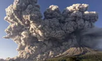 Indonesia’s Mount Sinabung Volcano Spews Ash Into Sky