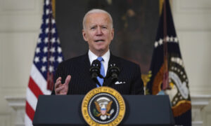 Biden Says Country ‘On Track’ to Have Enough Vaccines for All Adult Americans by End of May