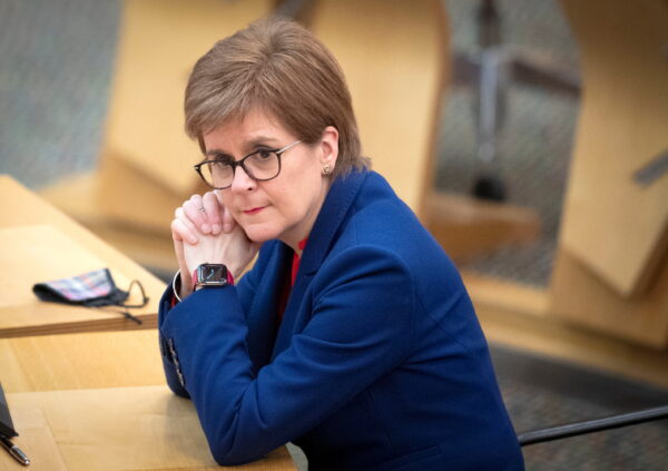 FM Sturgeon attends COVID-19 briefing in Edinburgh
