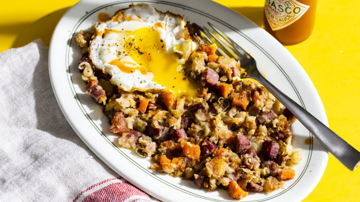 You can use leftover corned beef from another meal, but the recipe tastes just as good when using store-bought corned beef. (Steve Klise)