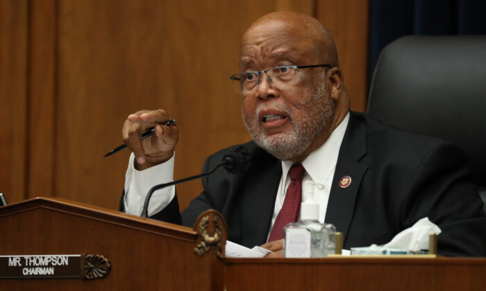 Rep. Bennie Thompson (D-Miss.) in Washington on Sept. 17, 2020. (Chip Somodevilla/Getty Images)