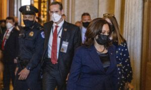 Senate Advances Biden’s $1.9 Trillion Relief Package, as VP Harris Casts Tiebreaking Vote