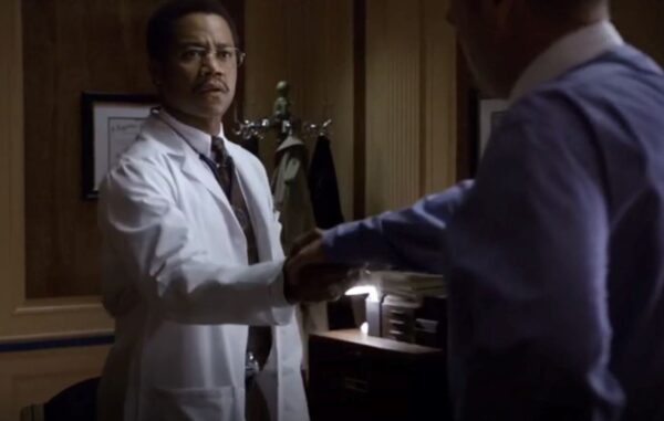 Cuba Gooding portraying Dr. Ben Carson