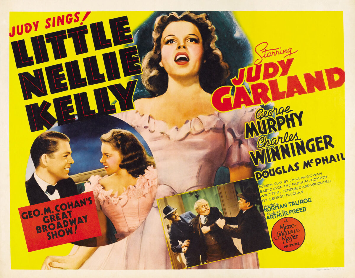 "Little Nellie Kelly" was not only a vehicle for Judy Garland but for the Irish. (Public Domain)