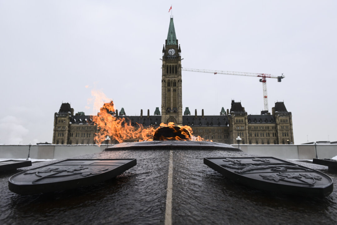 The Peace Tower is pictured on Parliament Hill in Ottawa, Canada, on Jan. 25, 2021. (Sean Kilpatrick/The Canadian Press)