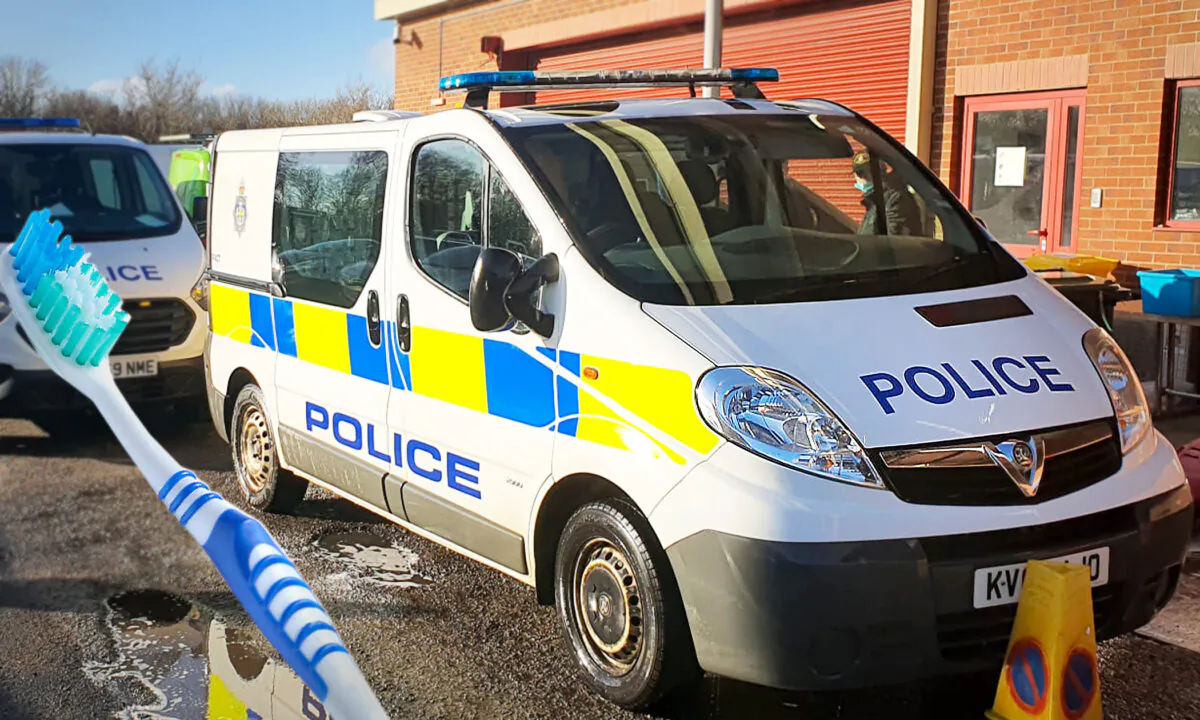 (L: Illustration - matkub2499/Shutterstock, R: Courtesy of Peterlee Police)