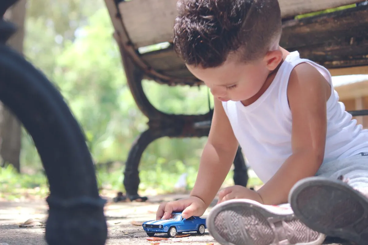 A file photo of a child playing. (Pexels)
