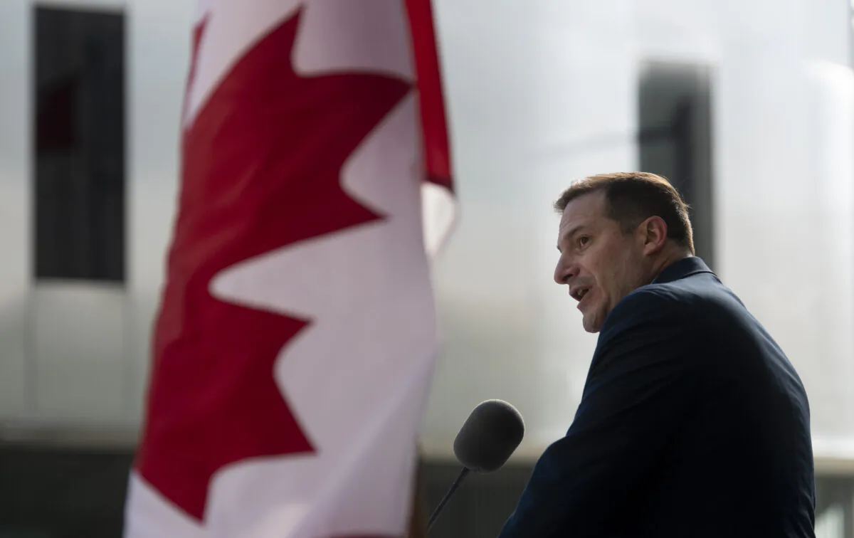 Minister of Immigration, Refugees and Citizenship Marco Mendicino speaks during an announcement in Ottawa, Canada, on Oct. 30, 2020. (Adrian Wyld/The Canadian Press)