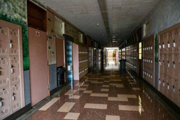 Hollywood High hallway