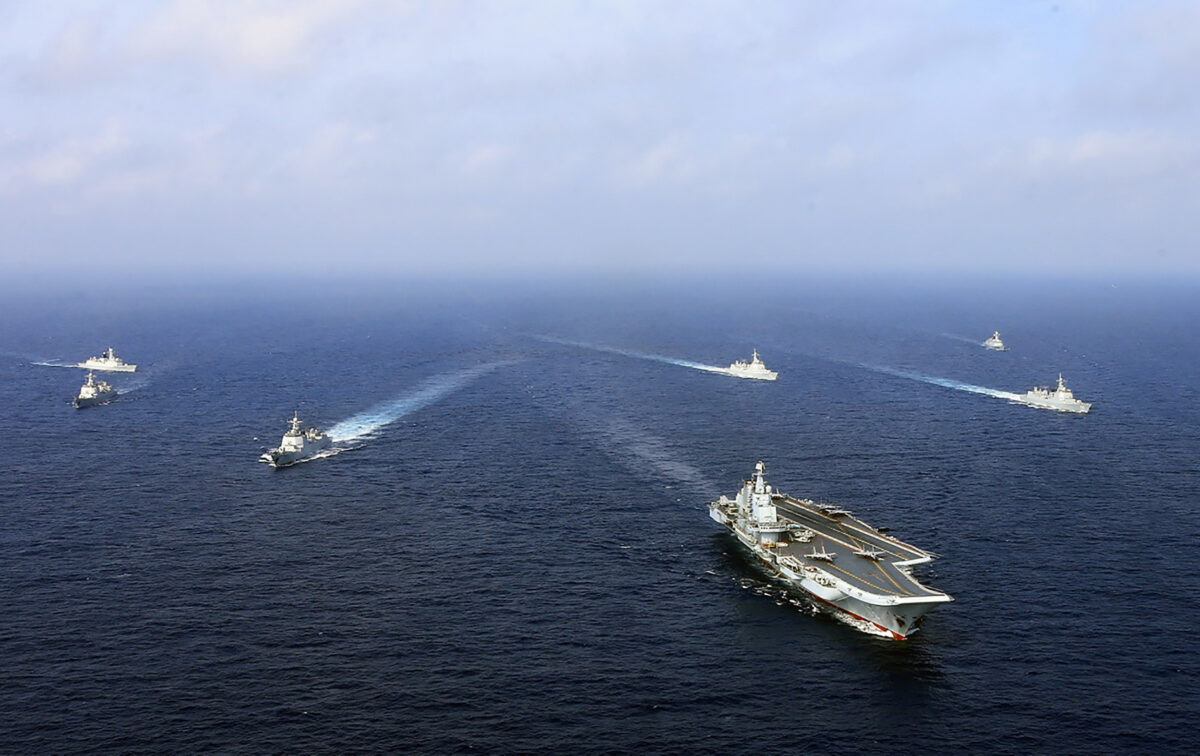 中国海軍艦艇3隻、数日間日本一周