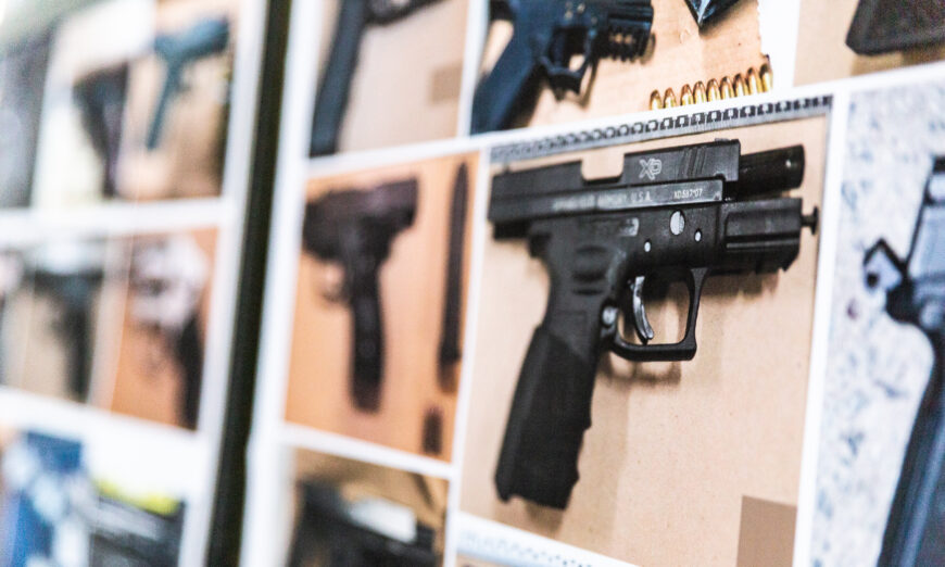 California Governor rejects bill banning police firearm resales.