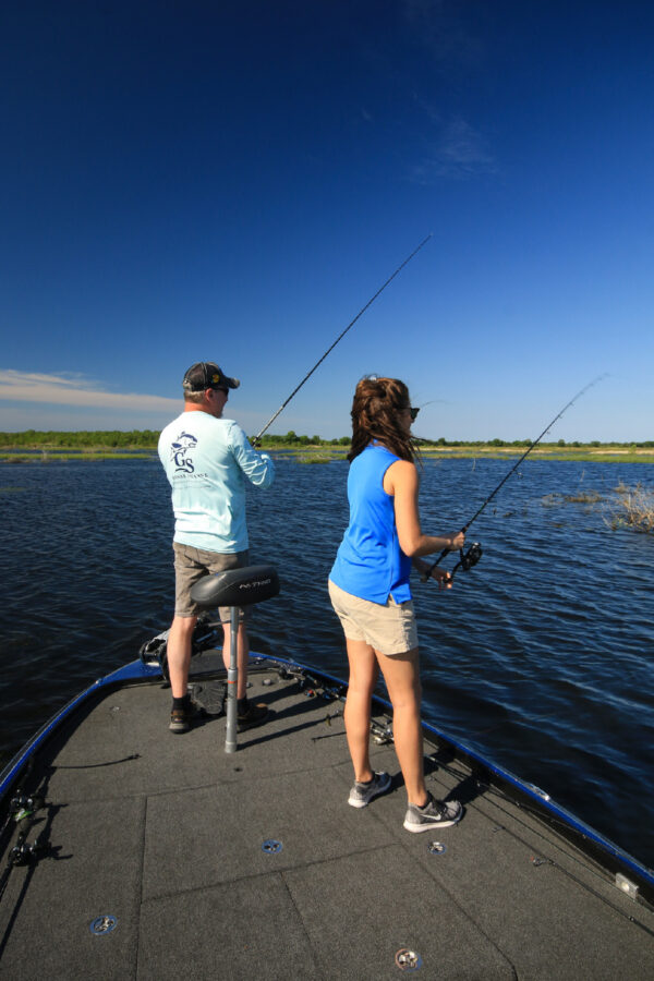 couple fishing
