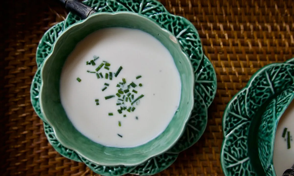 You will often find this soup on menus in early spring, as a harbinger of good things to come. (Victoria de la Maza)
