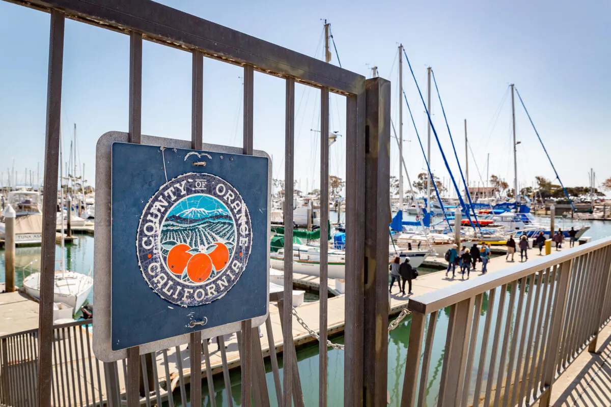 Dana point Harbor in Dana Point, Calif., on March 8, 2021. (John Fredricks/The Epoch Times)