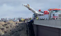 Rescuers Save 2 From Pickup Dangling Over Deep Idaho Gorge