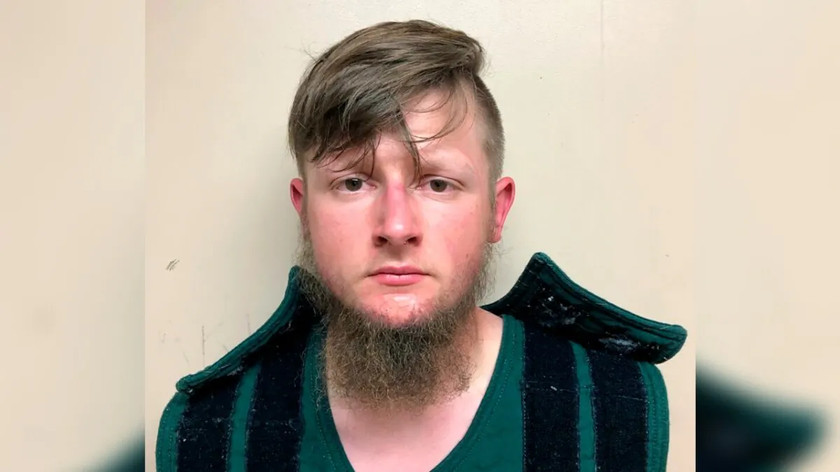 This booking photo provided by the Crisp County Sheriff's Office shows Robert Aaron Long, on March 16, 2021. (Crisp County Sheriff's Office via AP)