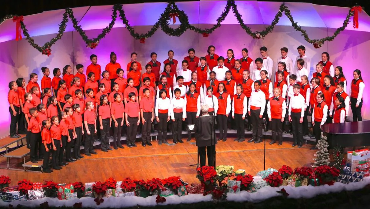 A South Bay Children's Choir Christmas concert. (Gordon Dressler/Courtesy of South Bay Children's Choir)