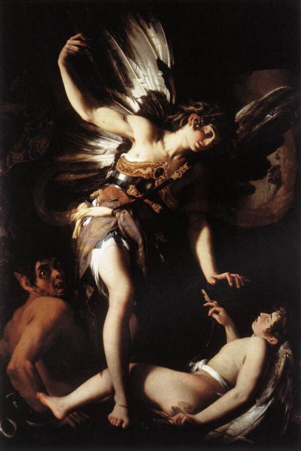 full size image of Baglione's Sacred Love and Profane Love