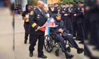 Police Officer Shot in Head in Line of Duty Promoted Honorary Detective 5 Years Later