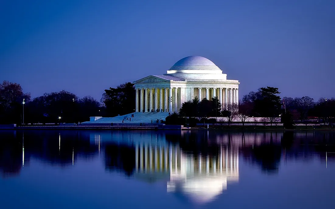 The Jefferson Memorial is seen in Washington, D.C. (David Mark/Pixabay)
