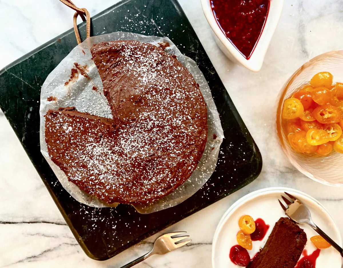 Serve this dreamy dessert with one of two homemade fruit garnishes—or simply a dusting of confectioners' sugar. (Lynda Balslev for Tastefood)