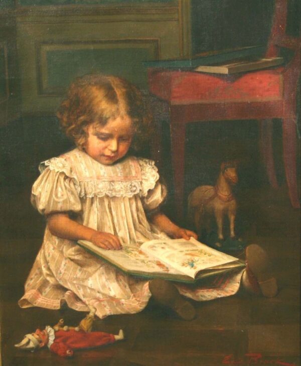 Emil_Brack_Girl_Reading