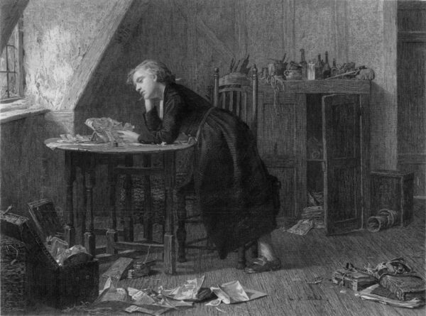 Thomas_Chatterton an engraving of_
