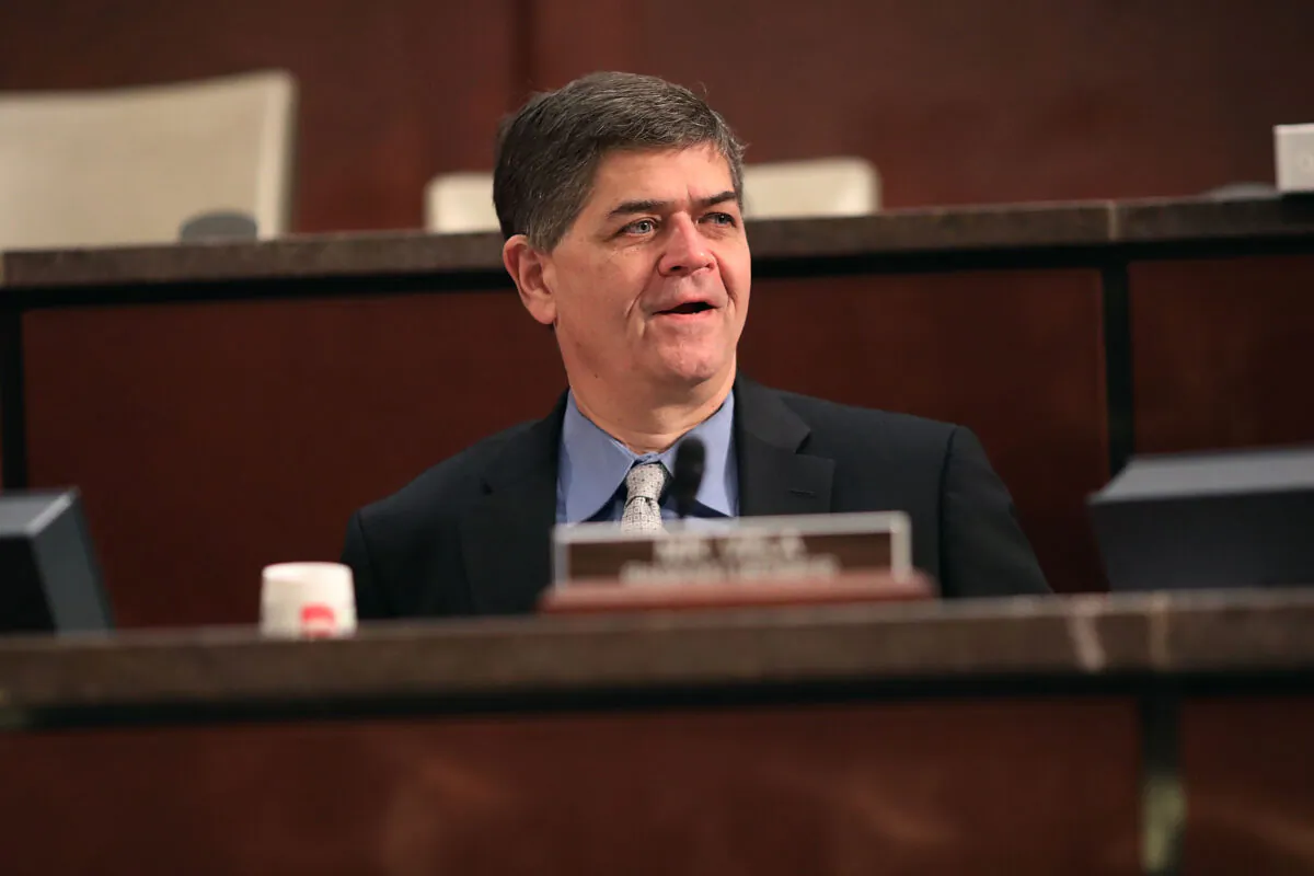 Rep. Filemon Vela (D-Texas) participates in a hearing in Washington on April 4, 2017. (Chip Somodevilla/Getty Images)