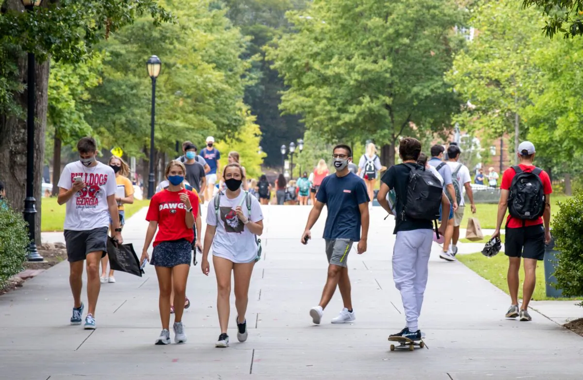 Since universities are the training grounds for our societal elites, some of the dominant narratives being taught in today’s halls of learning could lead to a more closed, despotic, and totalitarian society. (Jen Wolf/Shutterstock)