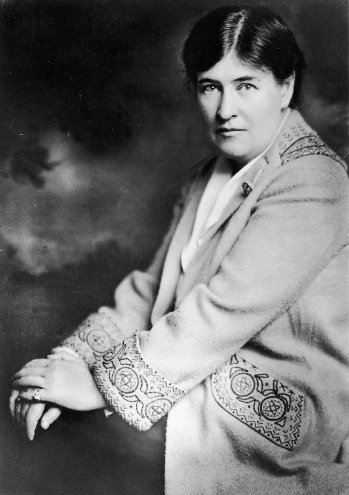 Portrait of Willa Cather, circa 1900s. (Photo by Fotosearch/Getty Images).