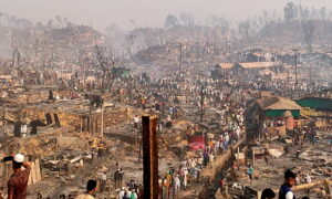 ‘Devastating’ Fire at Rohingya Camp in Bangladesh Kills 15, Leaves 400 Missing—UN