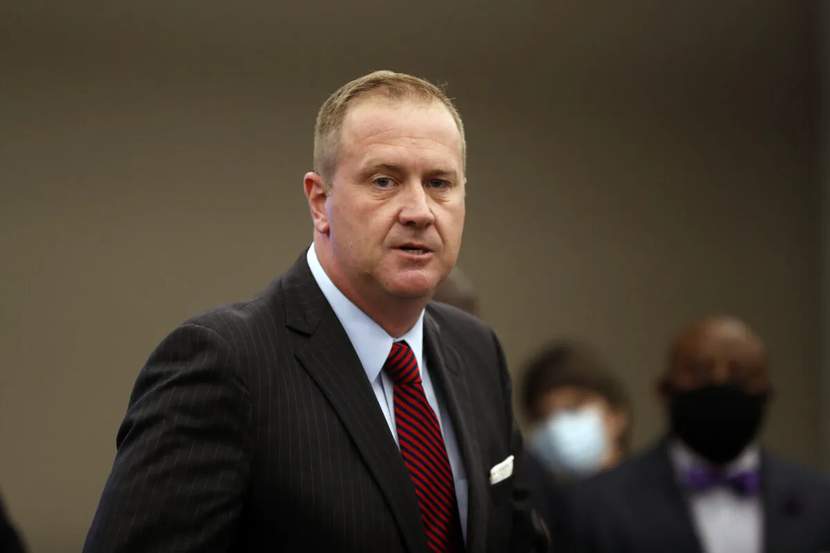 Missouri Attorney General Eric Schmitt speaks during a news conference in St. Louis on Aug. 6, 2020. (Jeff Roberson/AP Photo)