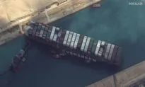 Plan Made to Refloat Ship Blocking Suez Canal Using Tide