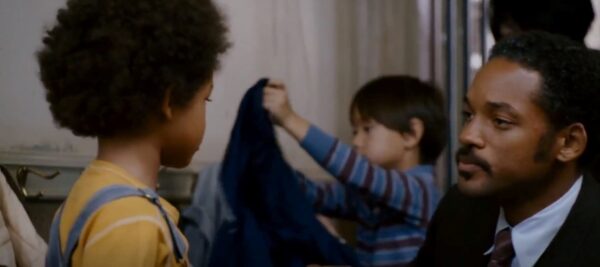 black boy and his father