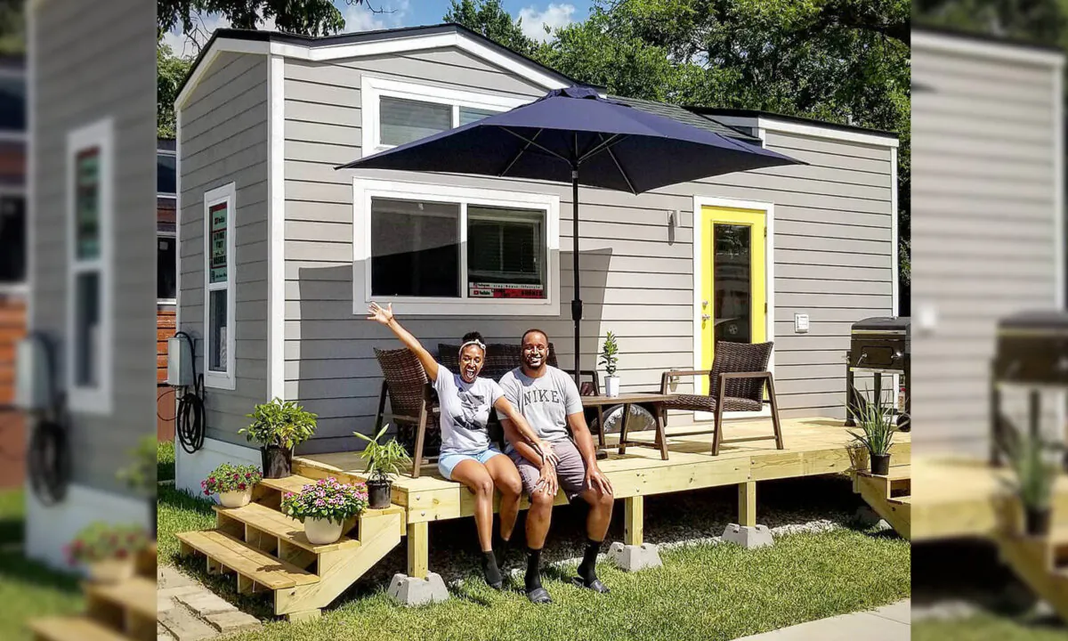 Couple Build Tiny Home to Pay Off $125,000 Debt in 2 Years, Embrace