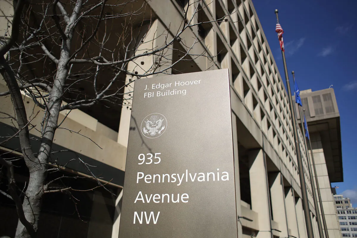 FBI headquarters in Washington on Feb. 2, 2018. (Mark Wilson/Getty Images)