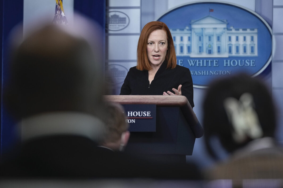 White House Press Secretary Psaki