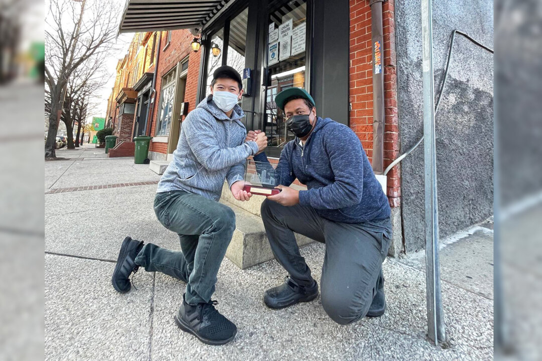 Ekiben co-founders Steve Chu and Ephrem Abebe were one of the winners of the 46th Annual Mayor's Business Recognition Awards, 2020. (Courtesy of Ekiben)
