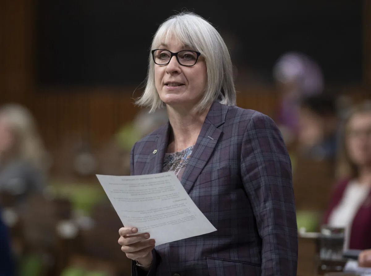 Minister of Health Patty Hajdu responds to a question during Question Period in the House of Commons in Ottawa, Canada, on Dec. 7, 2020. (Adrian Wyld/The Canadian Press)