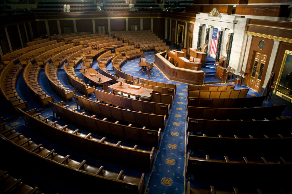 The U.S. House of Representatives chamber is seen in Washington, D.C. in this file photo. (Brendan Hoffman/Getty Images)