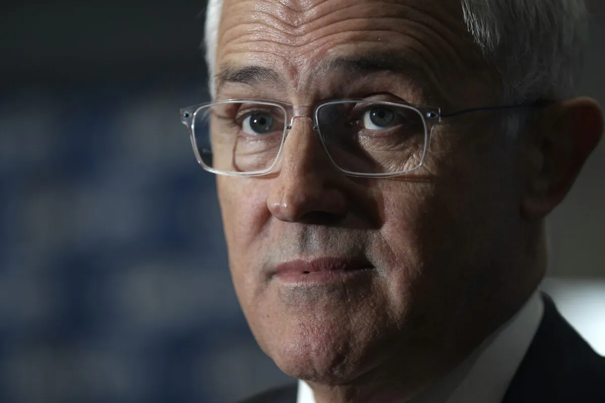 BRISBANE, AUSTRALIA -  Prime Minister Malcolm Turnbull 
(Stefan Postles/Getty Images)