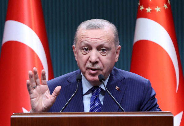 Turkish President Recep Tayyip Erdogan